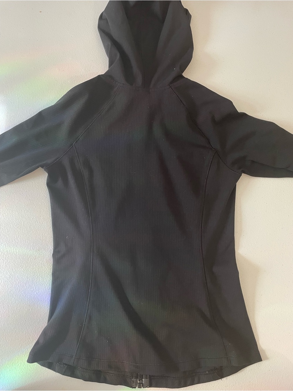 Form fitting jacket, black, FELIX LUX RIB SOLARA HOODIE JACKET - Picture 4 of 4